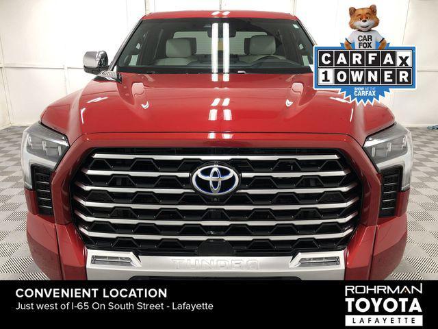 used 2023 Toyota Tundra Hybrid car, priced at $58,199
