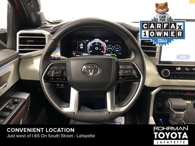 used 2023 Toyota Tundra Hybrid car, priced at $58,199