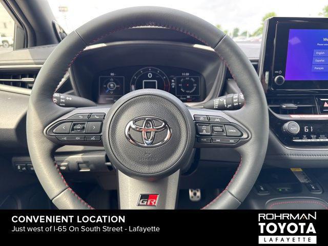 new 2025 Toyota GR Corolla car, priced at $47,804