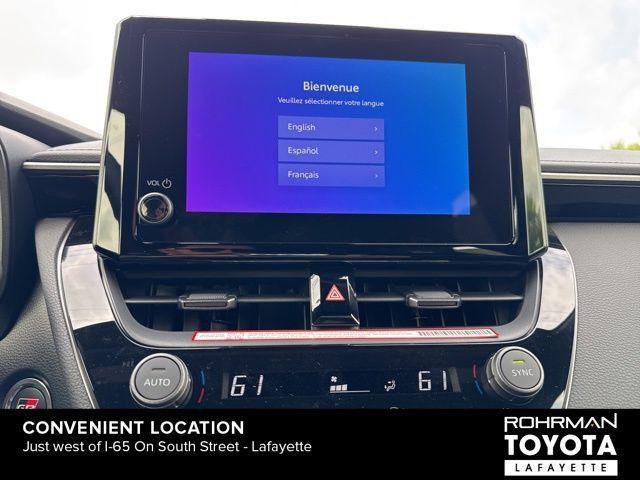 new 2025 Toyota GR Corolla car, priced at $47,804