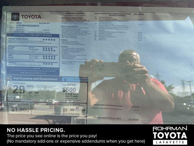 new 2025 Toyota RAV4 car, priced at $37,059