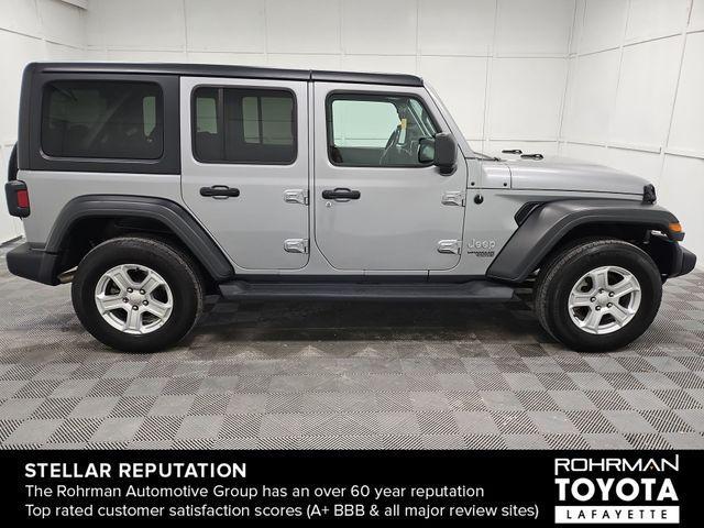 used 2020 Jeep Wrangler Unlimited car, priced at $27,789