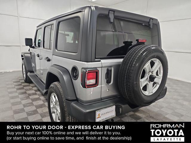 used 2020 Jeep Wrangler Unlimited car, priced at $27,789