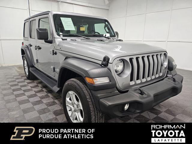 used 2020 Jeep Wrangler Unlimited car, priced at $27,789