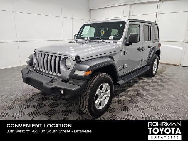 used 2020 Jeep Wrangler Unlimited car, priced at $27,789