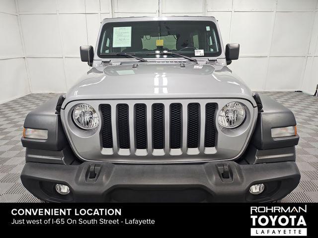 used 2020 Jeep Wrangler Unlimited car, priced at $27,789