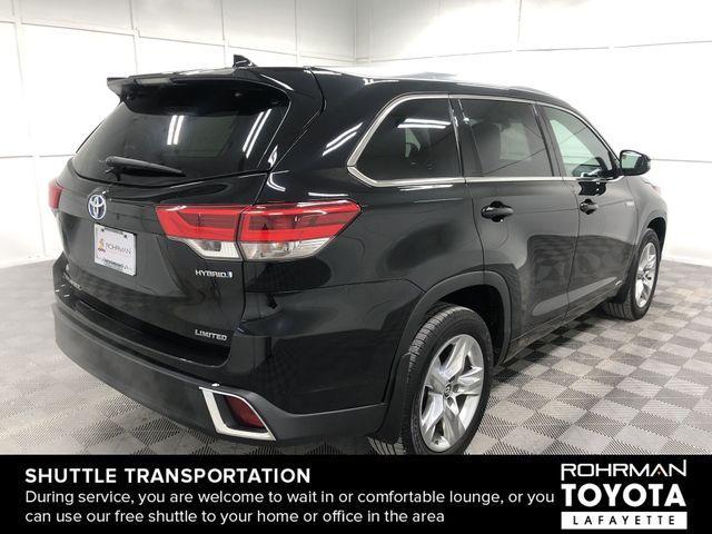 used 2019 Toyota Highlander Hybrid car, priced at $27,993