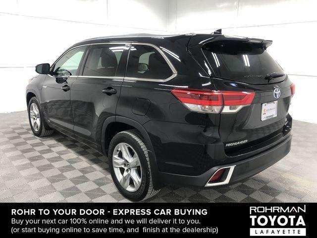 used 2019 Toyota Highlander Hybrid car, priced at $27,993