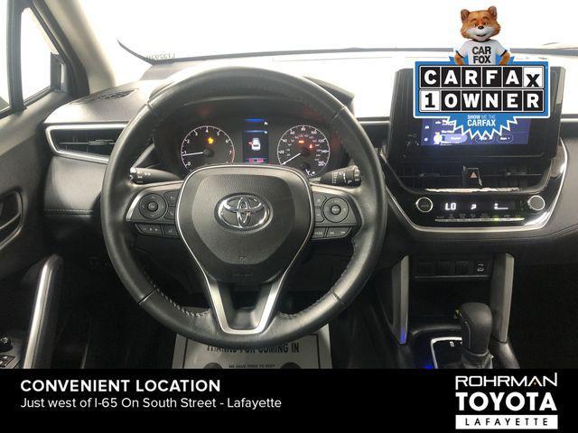 used 2023 Toyota Corolla Cross car, priced at $28,066