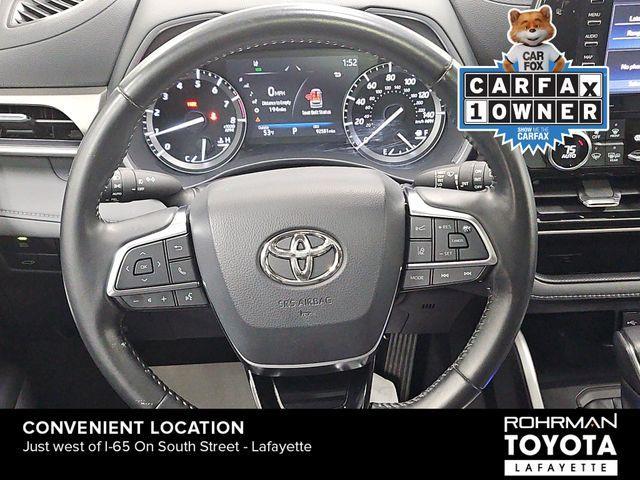 used 2021 Toyota Highlander car, priced at $26,980