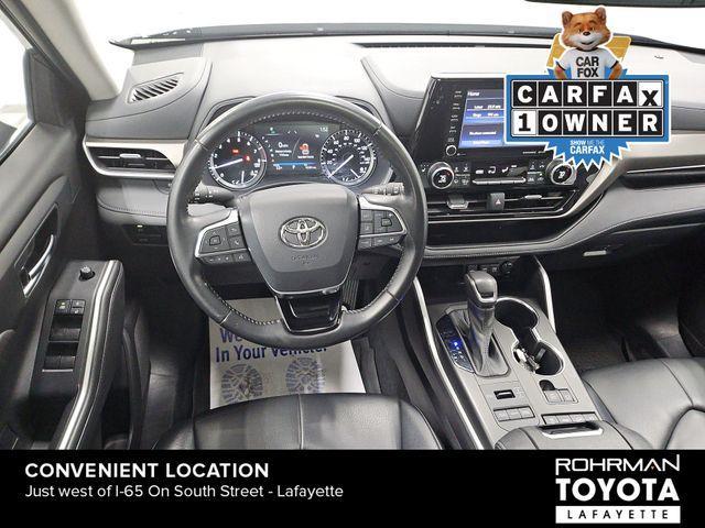 used 2021 Toyota Highlander car, priced at $26,980