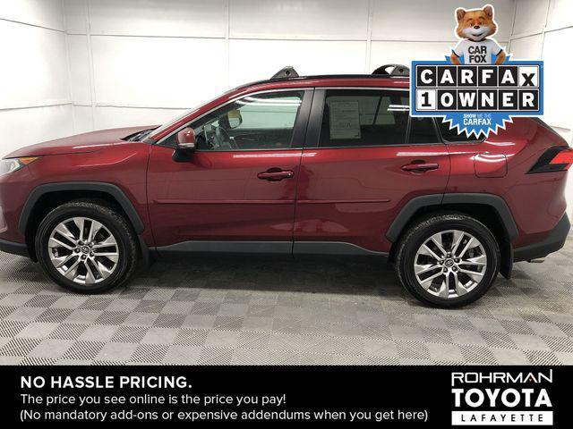 used 2021 Toyota RAV4 car, priced at $32,620