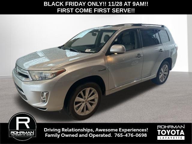 used 2012 Toyota Highlander Hybrid car, priced at $6,999