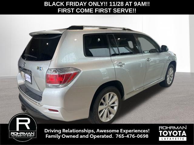 used 2012 Toyota Highlander Hybrid car, priced at $6,999