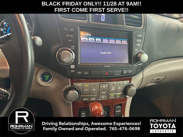 used 2012 Toyota Highlander Hybrid car, priced at $6,999