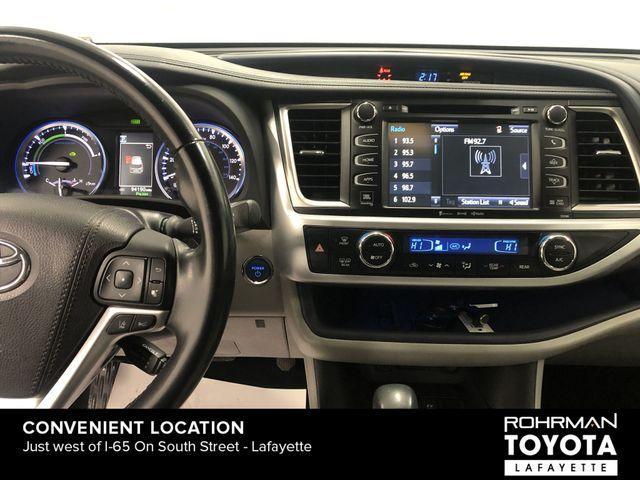 used 2017 Toyota Highlander Hybrid car, priced at $24,943