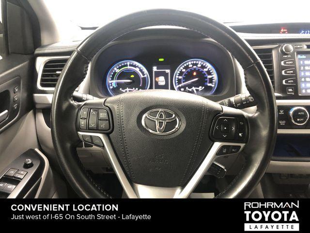 used 2017 Toyota Highlander Hybrid car, priced at $24,943