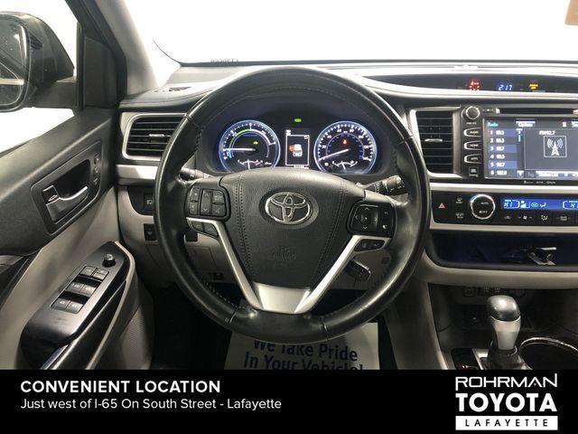 used 2017 Toyota Highlander Hybrid car, priced at $24,943