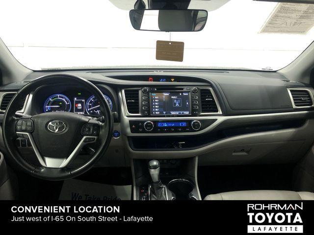 used 2017 Toyota Highlander Hybrid car, priced at $24,943