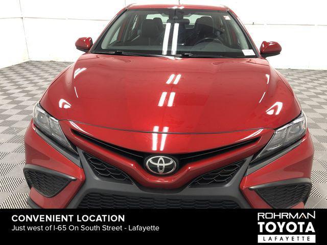 used 2021 Toyota Camry car, priced at $23,120