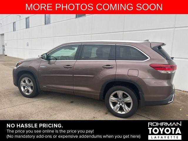 used 2017 Toyota Highlander Hybrid car, priced at $23,110