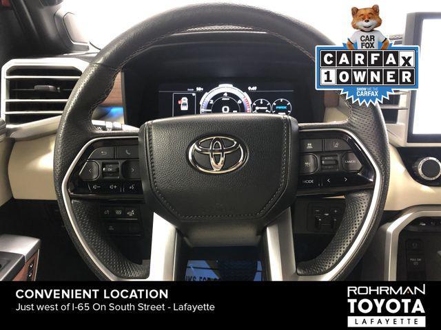 used 2022 Toyota Tundra Hybrid car, priced at $53,386