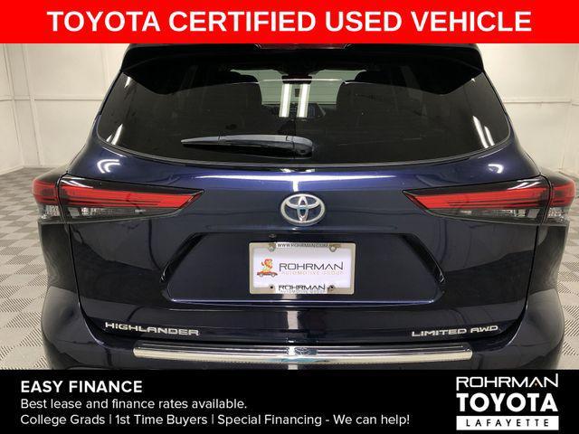 used 2021 Toyota Highlander car, priced at $39,567