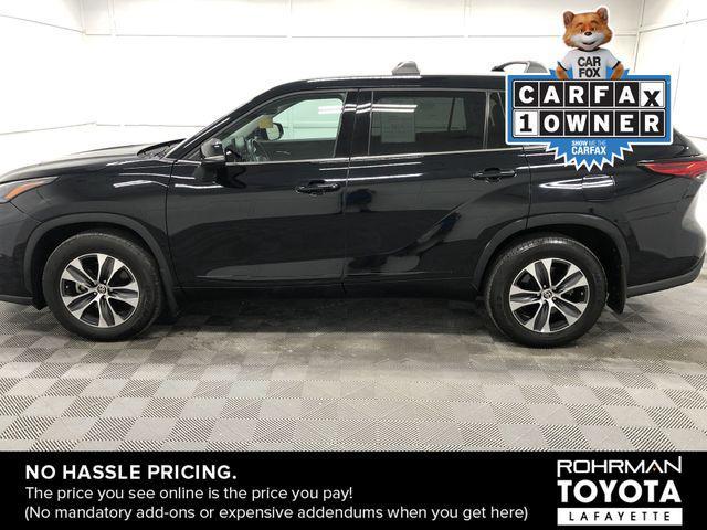 used 2022 Toyota Highlander car, priced at $37,640