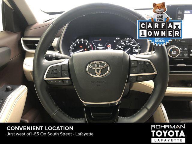 used 2021 Toyota Highlander car, priced at $33,747