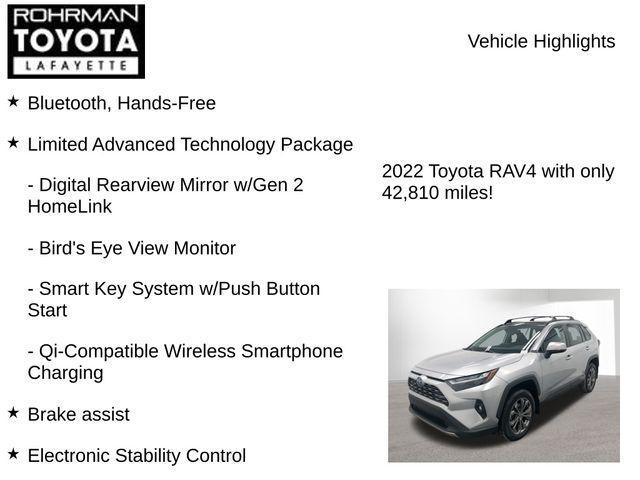 used 2022 Toyota RAV4 Hybrid car, priced at $33,446
