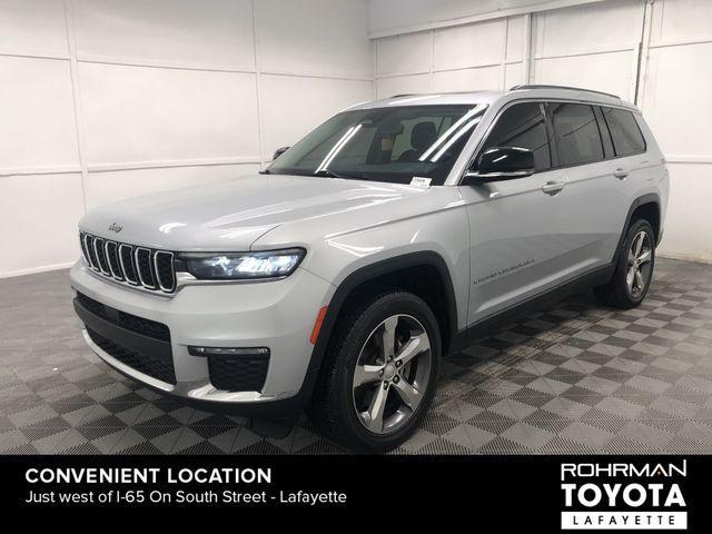 used 2021 Jeep Grand Cherokee L car, priced at $27,853