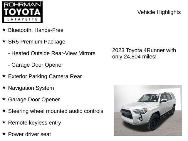 used 2023 Toyota 4Runner car, priced at $43,064
