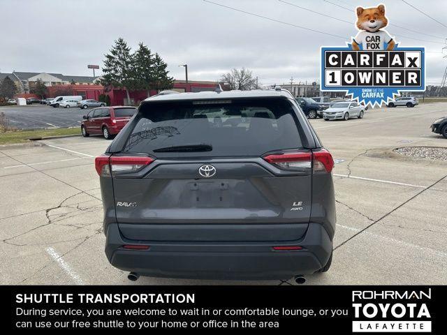 used 2021 Toyota RAV4 car, priced at $24,497