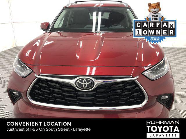 used 2022 Toyota Highlander car, priced at $46,228