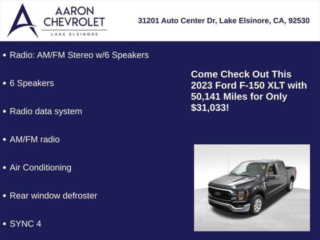 used 2023 Ford F-150 car, priced at $31,033