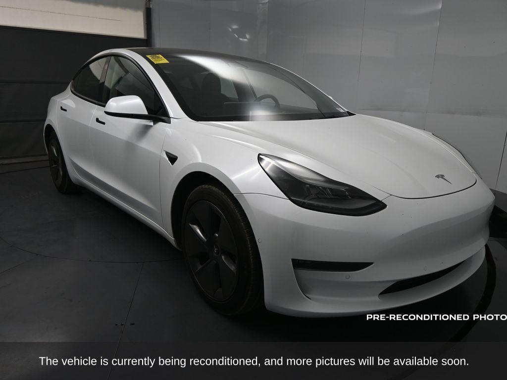 used 2022 Tesla Model 3 car, priced at $24,350