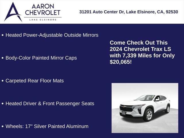 used 2024 Chevrolet Trax car, priced at $20,065