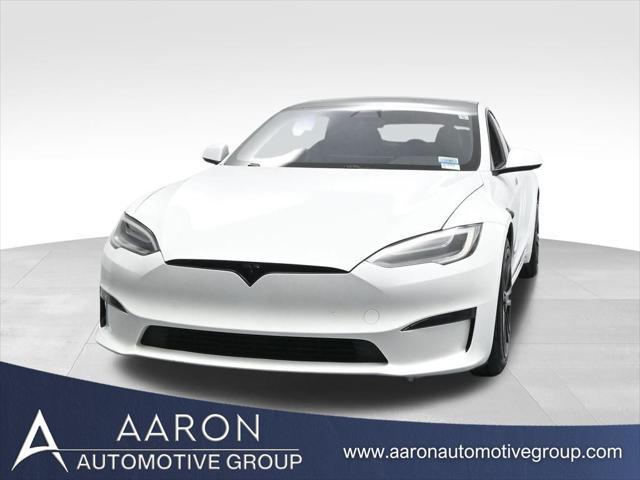 used 2021 Tesla Model S car, priced at $46,999