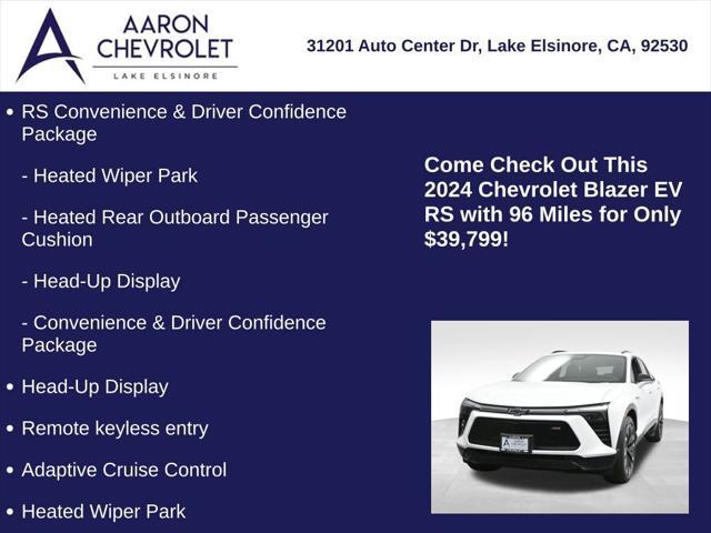 used 2024 Chevrolet Blazer EV car, priced at $39,799