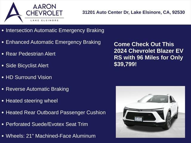 used 2024 Chevrolet Blazer EV car, priced at $39,799