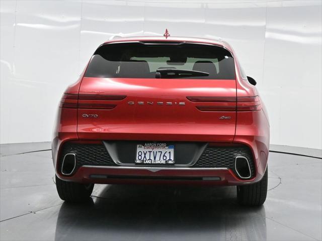 used 2022 Genesis GV70 car, priced at $35,742