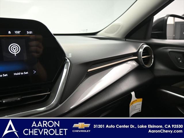 new 2025 Chevrolet Trax car, priced at $27,289