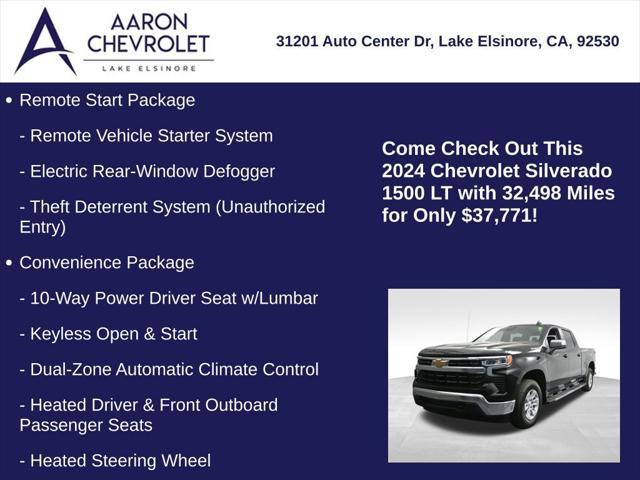 used 2024 Chevrolet Silverado 1500 car, priced at $37,771