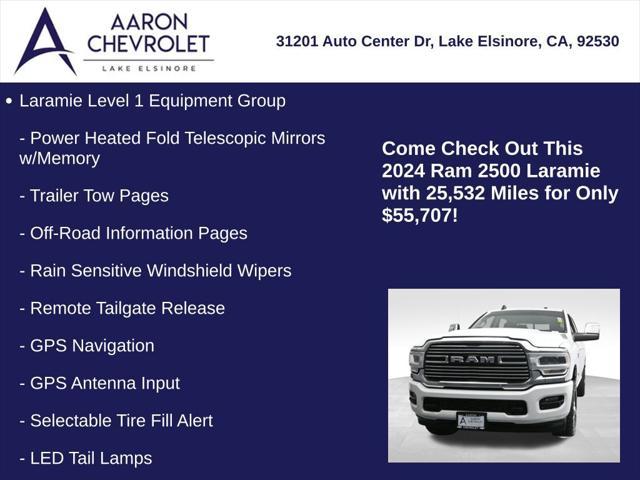 used 2024 Ram 2500 car, priced at $55,707
