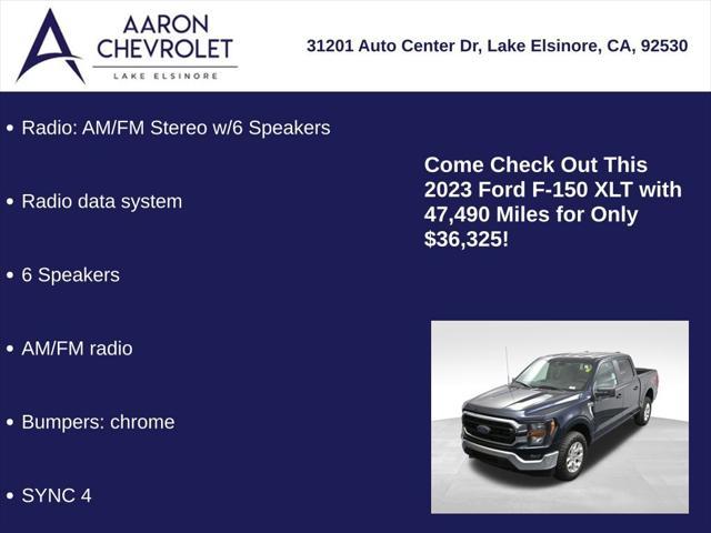 used 2023 Ford F-150 car, priced at $36,325