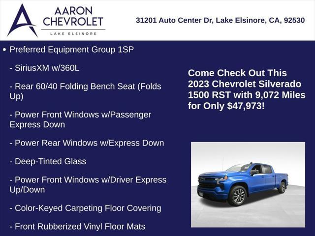 used 2023 Chevrolet Silverado 1500 car, priced at $47,973