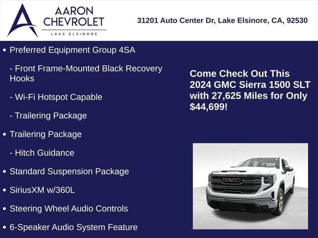 used 2024 GMC Sierra 1500 car, priced at $44,599