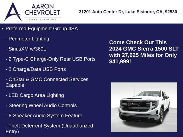 used 2024 GMC Sierra 1500 car, priced at $41,999