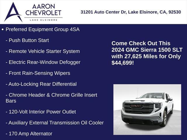 used 2024 GMC Sierra 1500 car, priced at $44,599