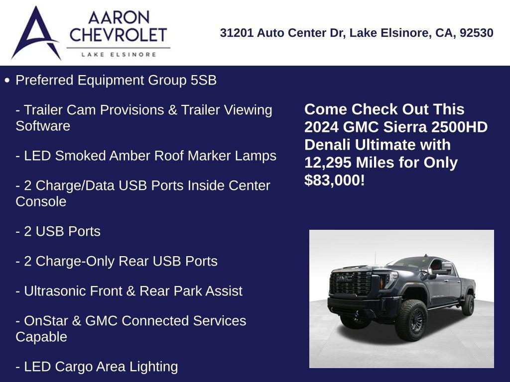 used 2024 GMC Sierra 2500 car, priced at $83,000